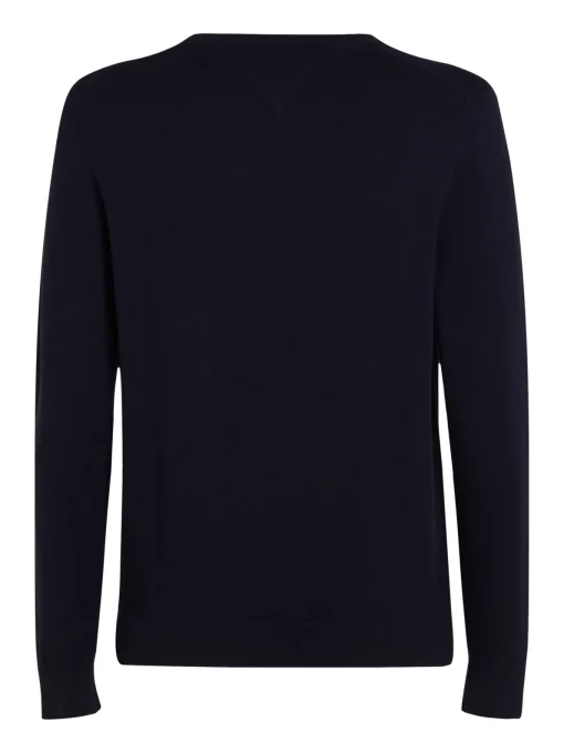 Herren Tommy Hilfiger Rundhalspullover mit Flag