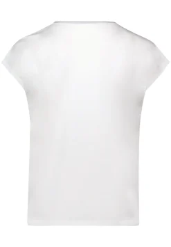 Damen Cartoon Rundhals-Shirt