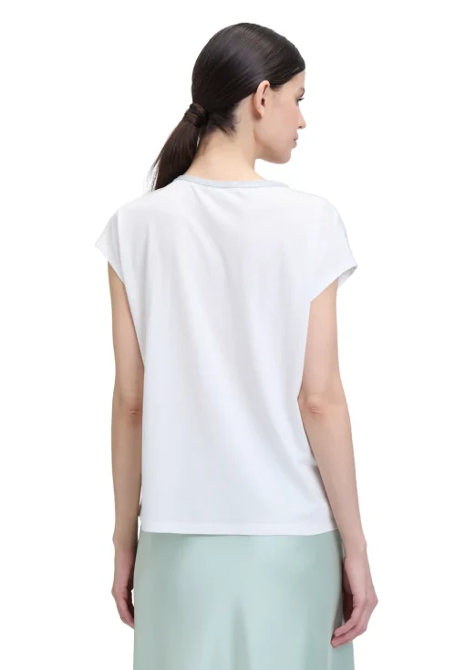 Damen Cartoon Rundhals-Shirt