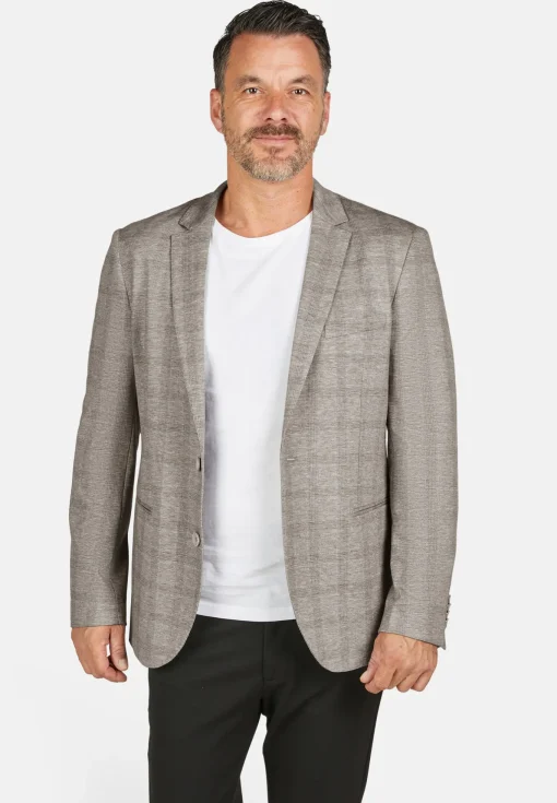 Herren Calamar Sakko Check