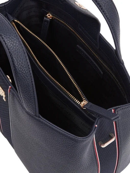 Damen Tommy Hilfiger Satchel mit TH-Monogramm