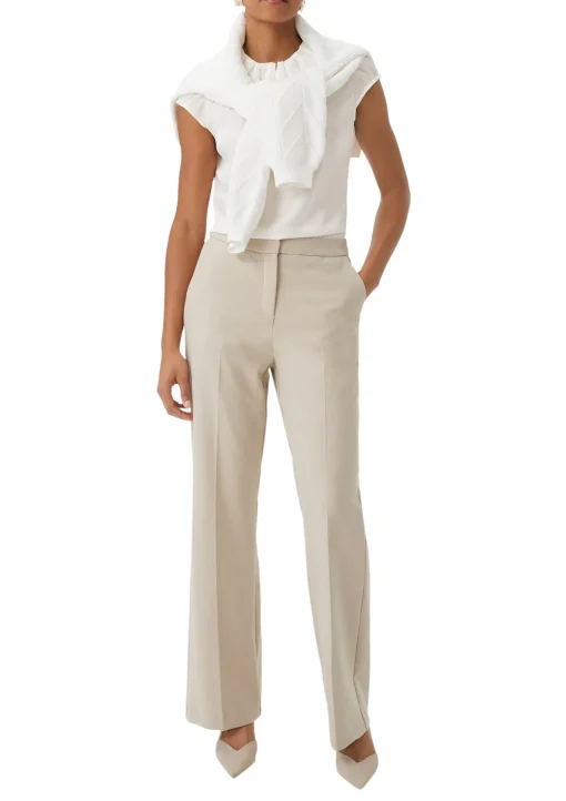 Damen Comma Satinbluse mit Raffung