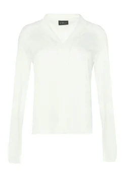 Damen s.Oliver BLACK LABEL Satin-Blusenshirt mit Blende