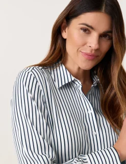 Damen Gerry Weber Collection Satinierte Hemdbluse