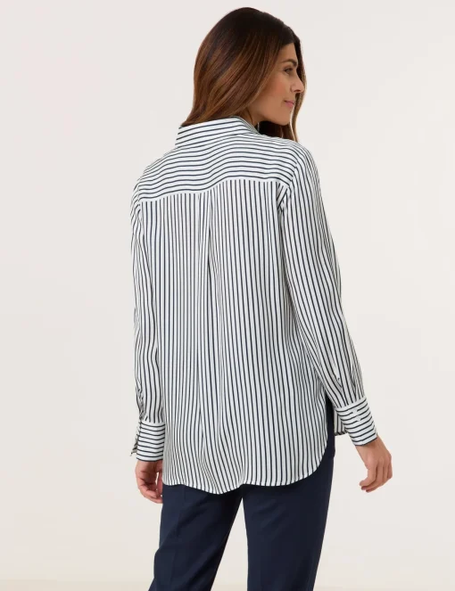 Damen Gerry Weber Collection Satinierte Hemdbluse