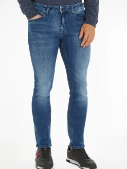 Herren Tommy Jeans Scanton Slim Fit Jeans