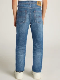 Kinder Tommy Hilfiger Scanton Y Slim Jeans mit Fade-Effekt