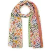 Damen Codello Schal aus recyceltem Polyester mit Blumenmuster