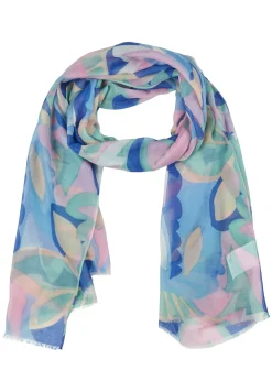 Damen Lecomte Schal mit floralem Print