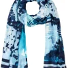 Damen Olsen Schal mit Panneaux-Print