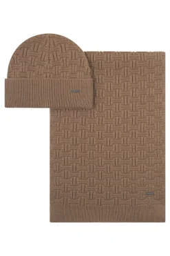 Herren JOOP! Schal und Mützen Set