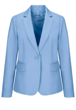 Damen Bianca Schicker Jackenblazer mit Pattentaschen in Trendfarbe