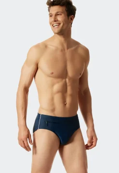 Herren Schiesser Badehose Slip Komfort