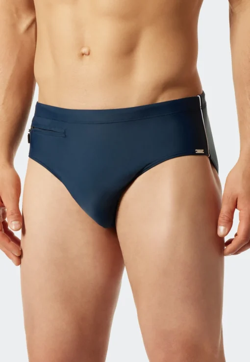 Herren Schiesser Badehose Slip Komfort