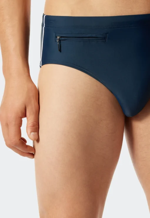 Herren Schiesser Badehose Slip Komfort