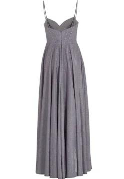 Damen Hey Kyla Schimmerndes Abendkleid mit Drapierung