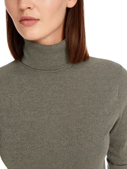 Damen Marc Cain Schimmerndes Lurex-Basic