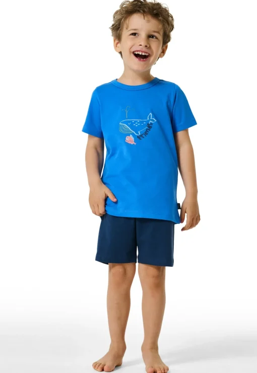 Kinder Schiesser Schlafanzug kurz