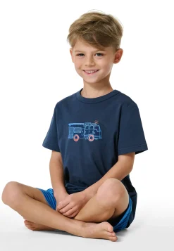 Kinder Schiesser Schlafanzug kurz