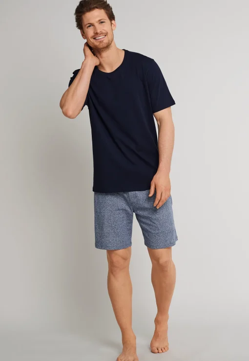 Herren Schiesser Schlafshirt
