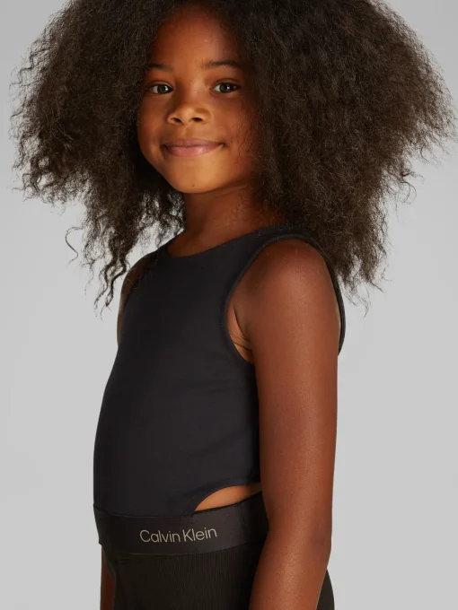 Kinder Calvin Klein Schlichtes Top