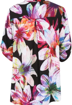 Damen Doris Streich Schlupfbluse mit Allover-Muster