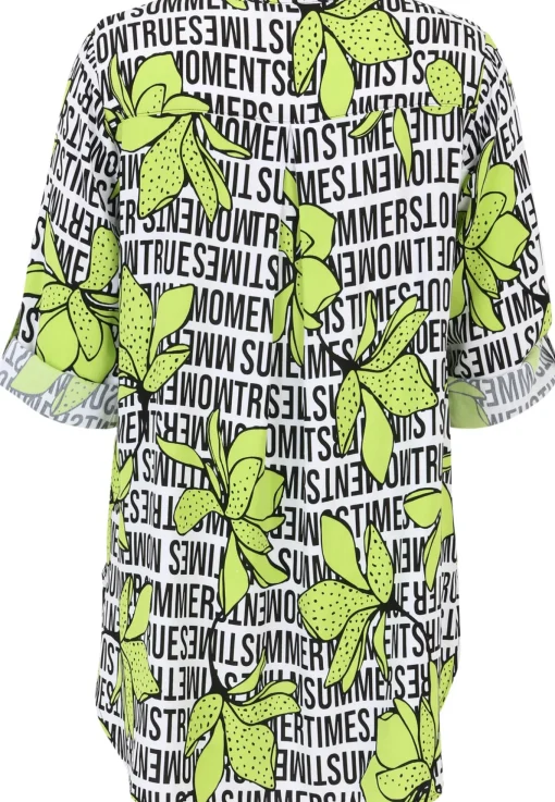 Damen Doris Streich Schlupfbluse mit Allover-Muster