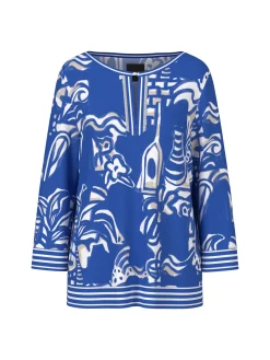 Damen Marc Cain Schlupfbluse mit Perlen