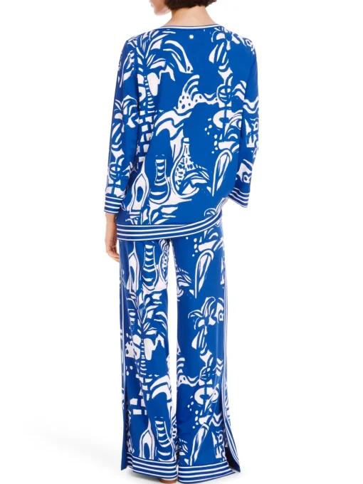 Damen Marc Cain Schlupfbluse mit Perlen