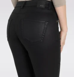 Damen MAC Schmale Hose im Leder-Look
