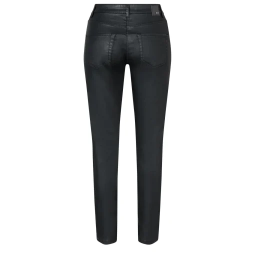 Damen MAC Schmale Hose im Leder-Look
