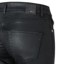 Damen MAC Schmale Hose im Leder-Look