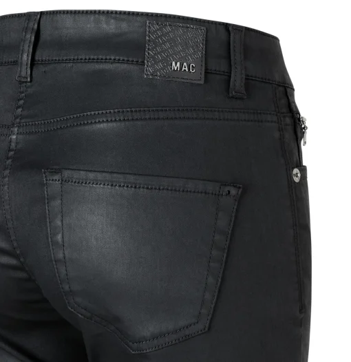 Damen MAC Schmale Hose im Leder-Look