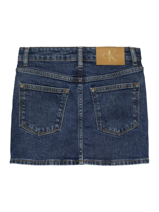 Kinder Calvin Klein Schmaler Jeans-Minirock
