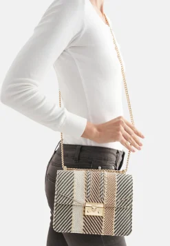Damen Seidenfelt Schultertasche