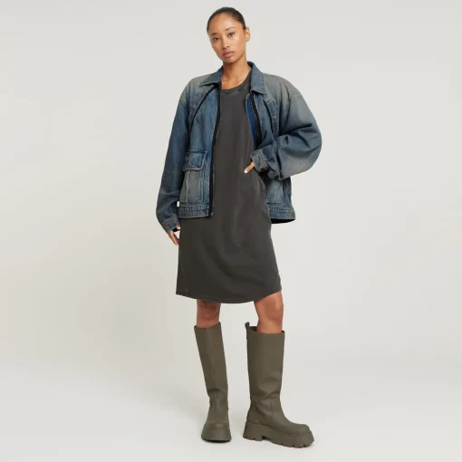 Damen G-Star Seam Overdyed Shirtkleid