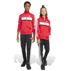 Kinder Adidas Seasonal Essentials Tiberio 3-Streifen Tricot Kids Trainingsanzug