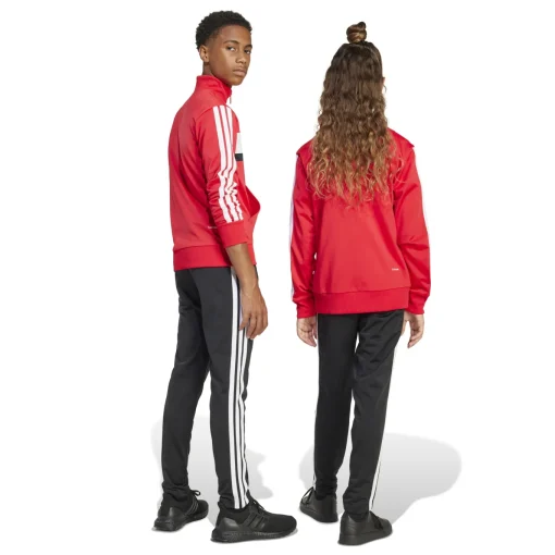 Kinder Adidas Seasonal Essentials Tiberio 3-Streifen Tricot Kids Trainingsanzug