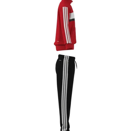 Kinder Adidas Seasonal Essentials Tiberio 3-Streifen Tricot Kids Trainingsanzug