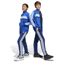 Kinder Adidas Seasonal Essentials Tiberio 3-Streifen Tricot Kids Trainingsanzug