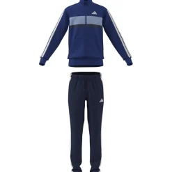Kinder Adidas Seasonal Essentials Tiberio 3-Streifen Tricot Kids Trainingsanzug