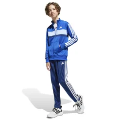 Kinder Adidas Seasonal Essentials Tiberio 3-Streifen Tricot Kids Trainingsanzug