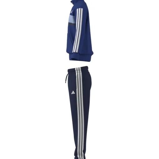 Kinder Adidas Seasonal Essentials Tiberio 3-Streifen Tricot Kids Trainingsanzug