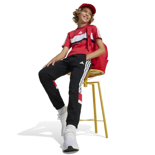Kinder Adidas Seasonal Essentials Tiberio 3-Streifen Kids T-Shirt