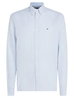 Herren Tommy Hilfiger Seersucker Hemd