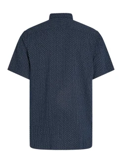 Herren Tommy Hilfiger Seersucker Hemd Kurzarm