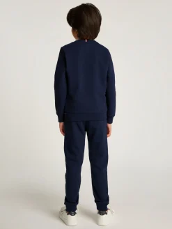 Kinder Tommy Hilfiger Set aus Sweatshirt und Jogginghose mit Logo