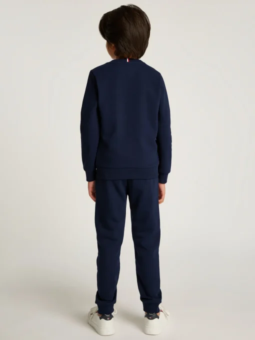 Kinder Tommy Hilfiger Set aus Sweatshirt und Jogginghose mit Logo
