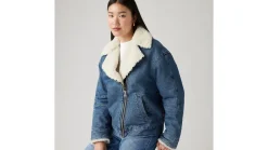 Damen Levi's Sherpa Fliegerjacke