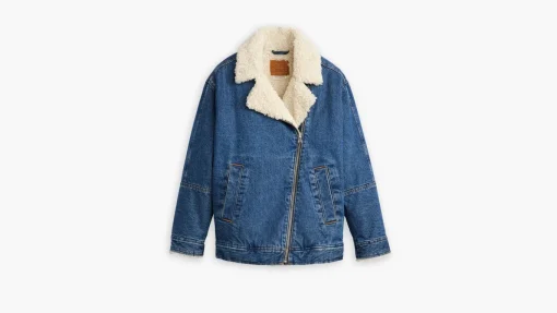 Damen Levi's Sherpa Fliegerjacke